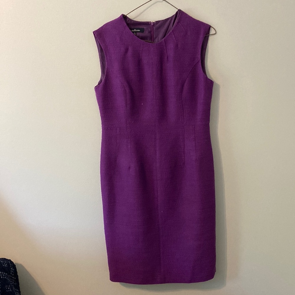 Evan Picone size 8 purple dress